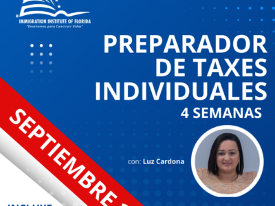 CURSO DE TAXES INDIVIDUALES – 23 SEPTIEMBRE