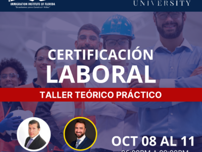 CERTIFICACIÓN LABORAL: TEORÍA Y PRÁCTICA – 08 OCTUBRE