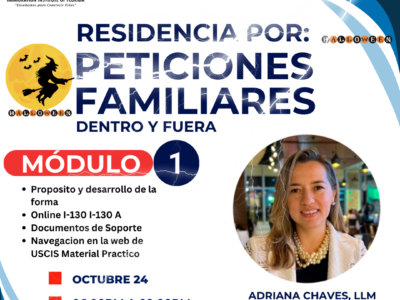 MÓDULO 1: PETICIONES FAMILIARES (DENTRO Y FUERA) – 24 OCTUBRE