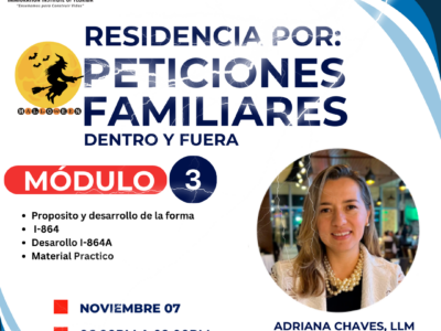 MÓDULO 3: PETICIONES FAMILIARES (DENTRO Y FUERA) – 07 NOVIEMBRE