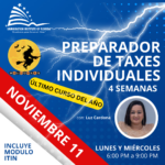 CURSO DE TAXES INDIVIDUALES – 11 NOVIEMBRE