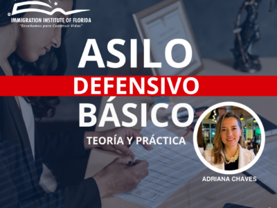 ASILO DEFENSIVO: TEORÍA Y PRÁCTICA – 26 NOVIEMBRE