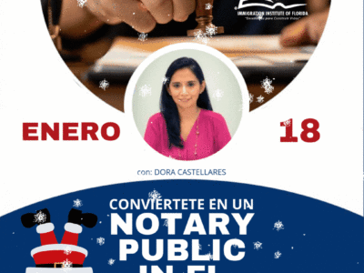 NOTARY PUBLIC EN FLORIDA – 18 ENERO