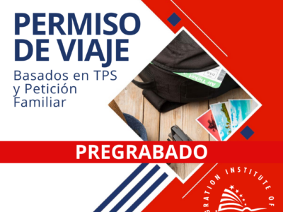 PERMISO DE VIAJE – GRABADO