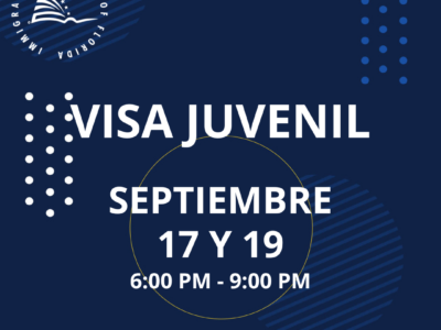 VISA JUVENIL – 17 SEPTIEMBRE