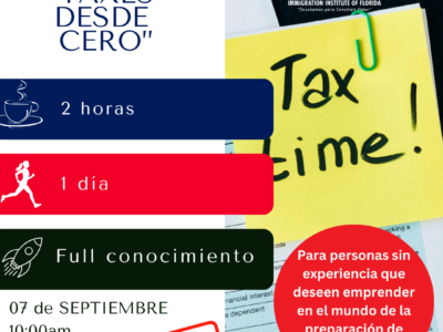 RETO “TAXES DESDE CERO” – 07 SEPTIEMBRE