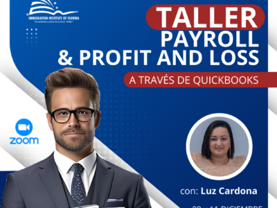 TALLER PAYROLL & PROFIT AND LOSS – 09 DICIEMBRE