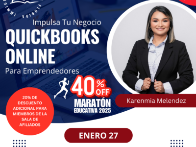 QUICKBOOKS ONLINE: PARA EMPRENDEDORES – 27 ENERO