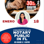 NOTARY PUBLIC EN FLORIDA – 18 ENERO