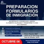 IMMIGRATION DOCUMENT PREPARER – TARDES – 08 OCTUBRE