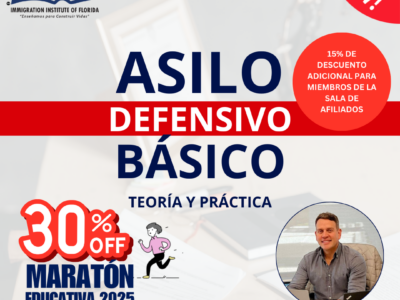 ASILO DEFENSIVO: TEORÍA Y PRÁCTICA – 30 ENERO