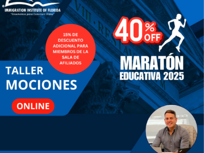 MOCIONES ONLINE – 25 ENERO