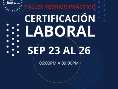 CERTIFICACIÓN LABORAL: TEORÍA Y PRÁCTICA – 23 SEPTIEMBRE