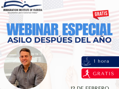 WEBINAR GRATUITO “ASILO DESPUÉS DEL AÑO” – 12 FEBRERO